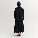 Almada Label FINN POPLIN SHIRT, Black