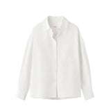 Almada Label FINN POPLIN SHIRT, White
