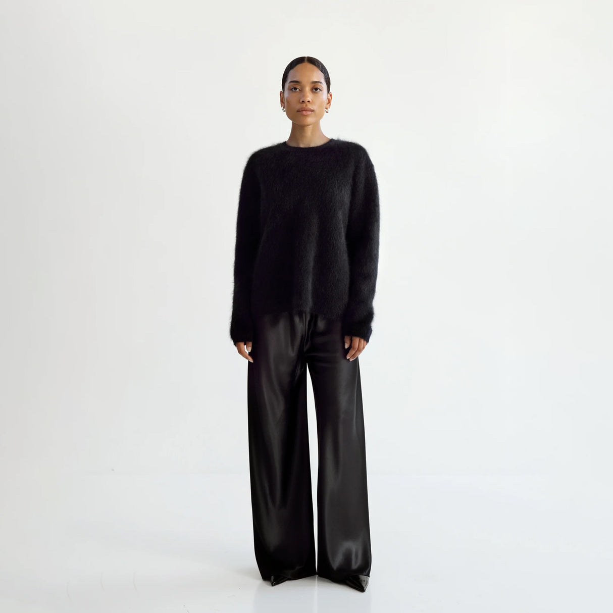 Almada Label FLOY CASHMERE SWEATER, Black