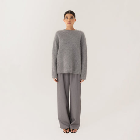 Almada Label FLOY CASHMERE SWEATER, Grey