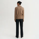 Almada Label GINE POLO SWEATER, Hazel
