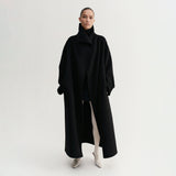 Almada Label KAITY DOUBLÉ COAT, Black