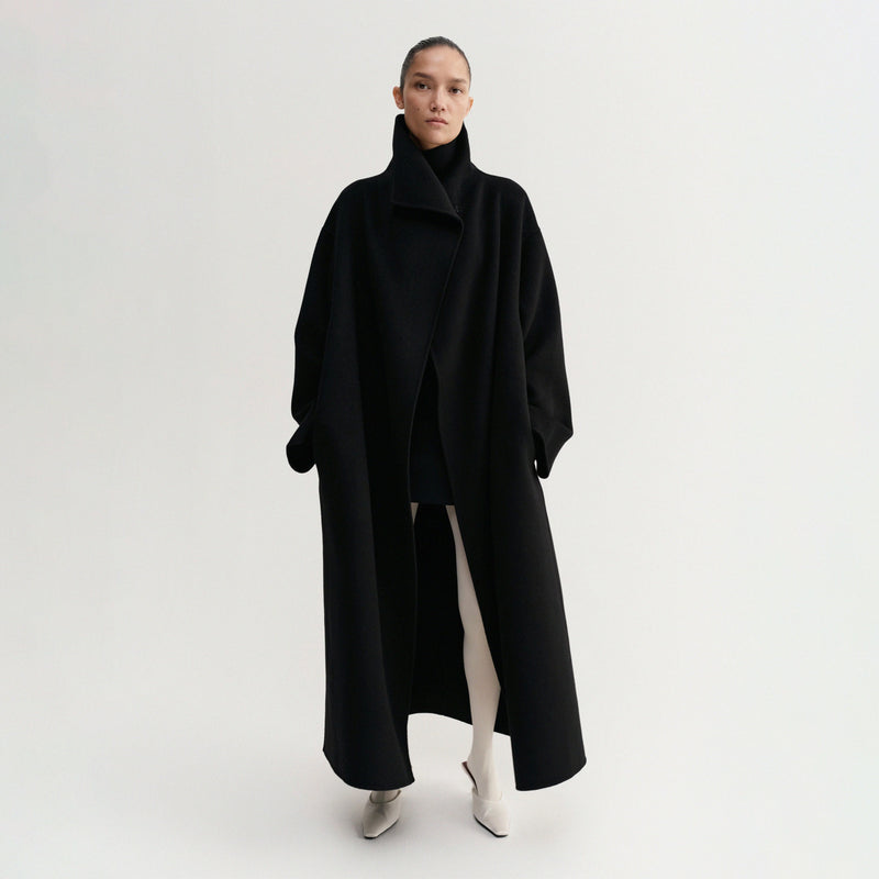 Almada Label KAITY DOUBLÉ COAT, Black