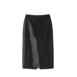 Almada Label KIANA ORGANZA SKIRT, Black