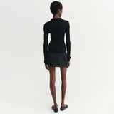 Almada Label LILI RIB CARDIGAN, Black