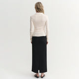 Almada Label LILI RIB CARDIGAN, Cream