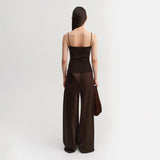 Almada Label LUCY TOP, Chocolate