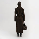 Almada Label MARA DOUBLE COAT, Chocolate