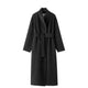Almada Label MARA DOUBLE COAT, Black