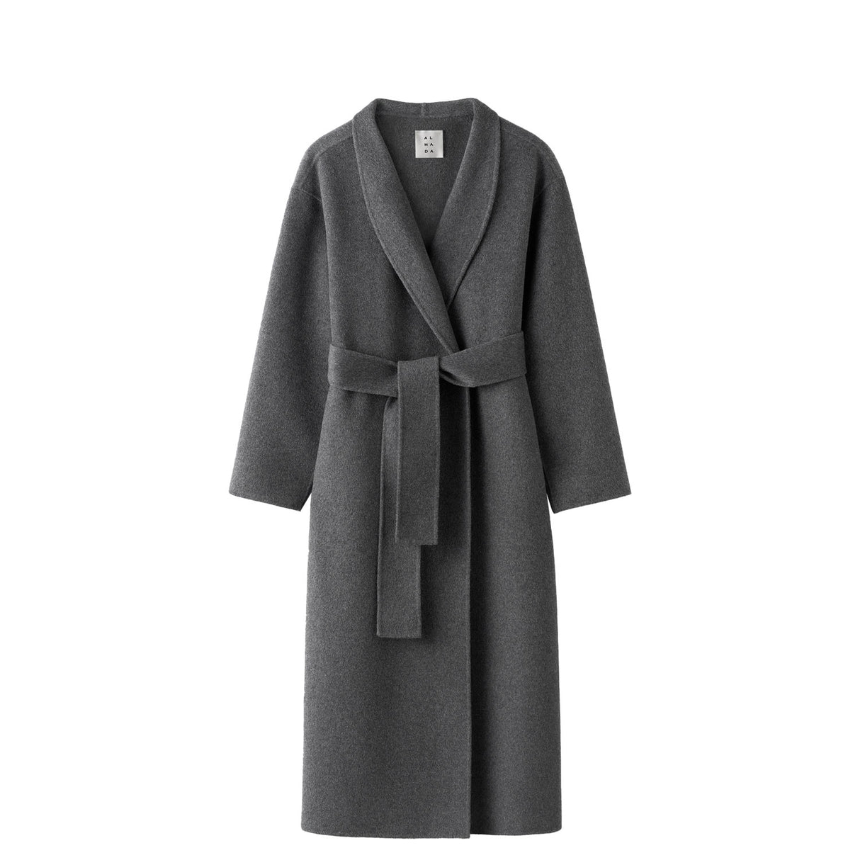 Almada Label MARA DOUBLE-FACED COAT, Dark Grey
