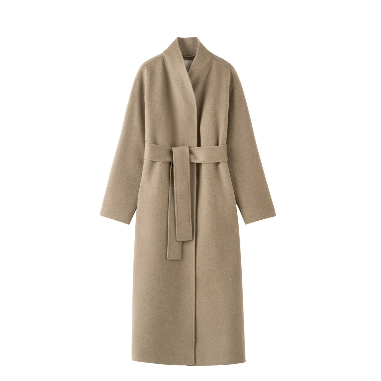 Almada Label MARA DOUBLE-FACED HAIRY COAT, Tan