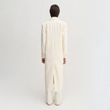 Almada Label MARGOT LONG TAILORED BLAZER, Cream