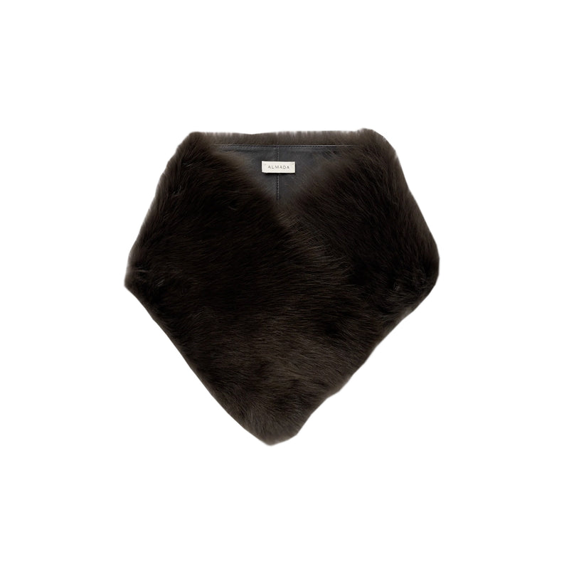 Almada Label MAYMA SCARF, Chocolate