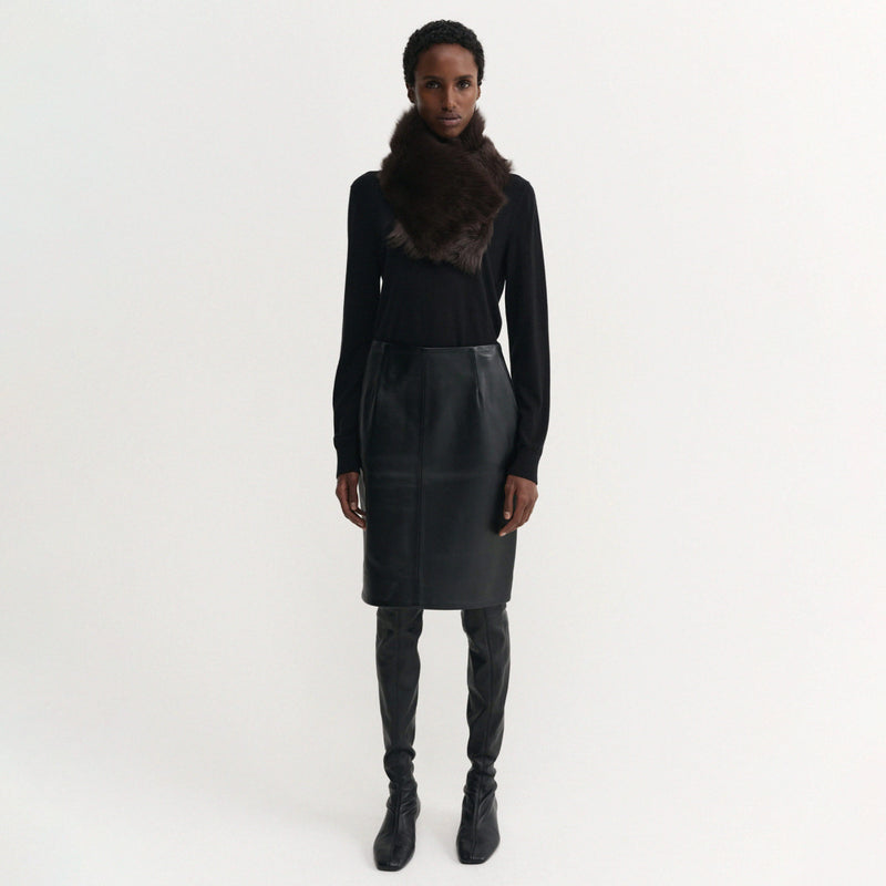 Almada Label MAYMA SCARF, Chocolate