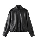 Almada Label MIJA LEATHER COAT, Coat