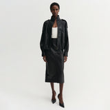 Almada Label MIJA LEATHER COAT, Coat