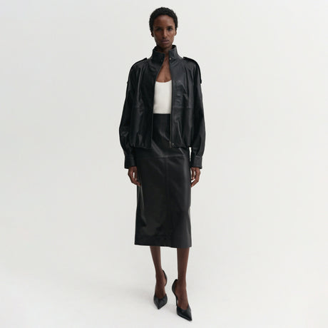 Almada Label MIJA LEATHER COAT, Coat