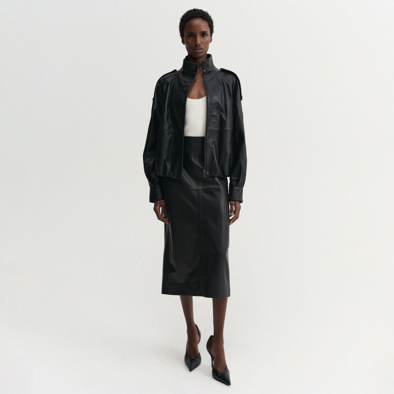 Almada Label MIJA LEATHER COAT, Coat