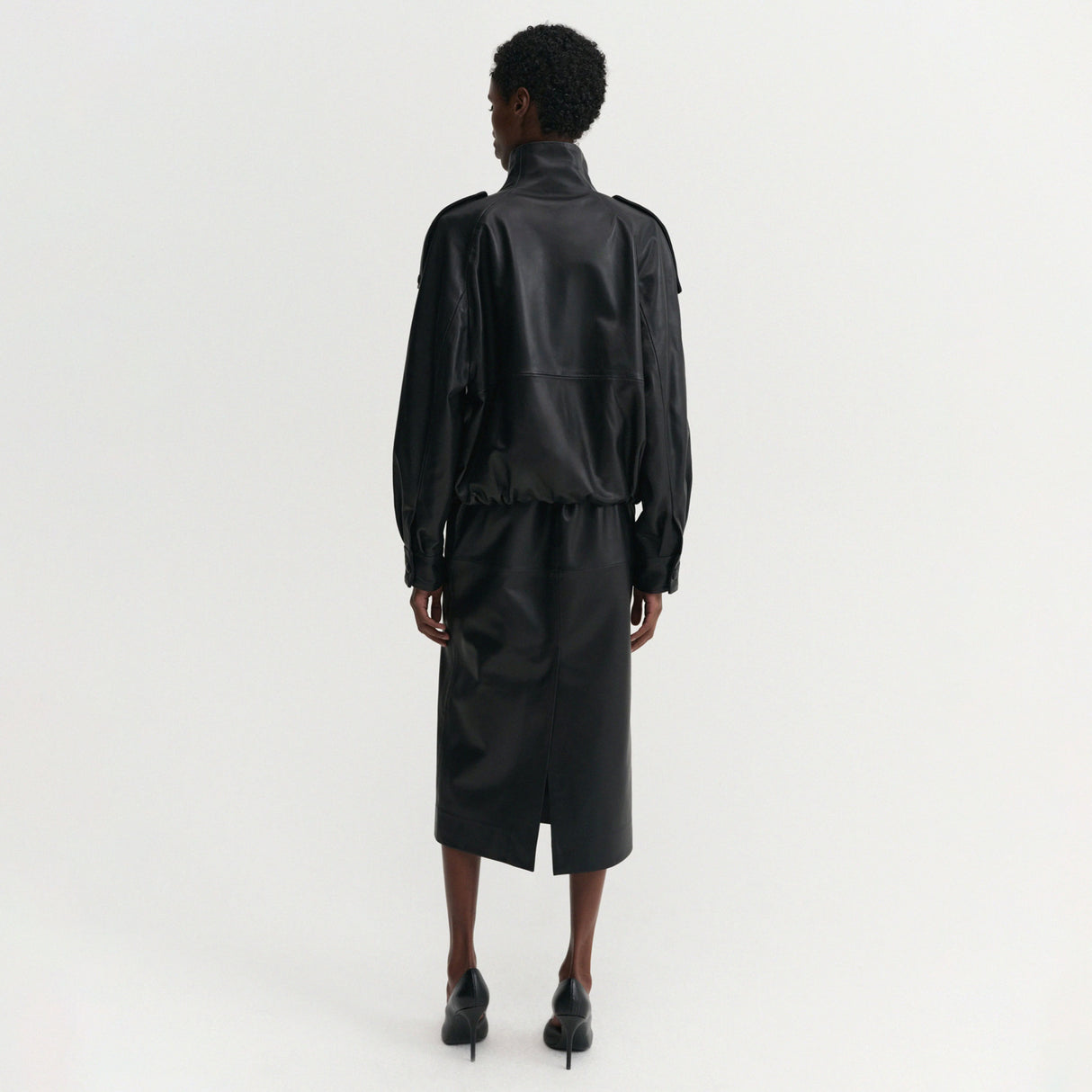 Almada Label MIJA LEATHER COAT, Coat