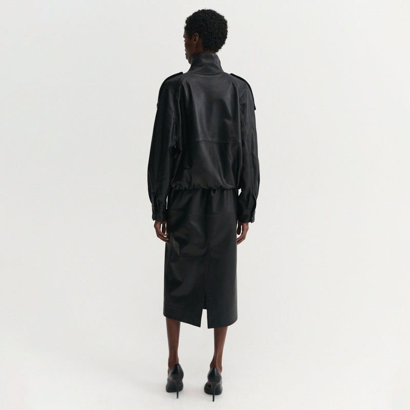Almada Label MIJA LEATHER COAT, Coat