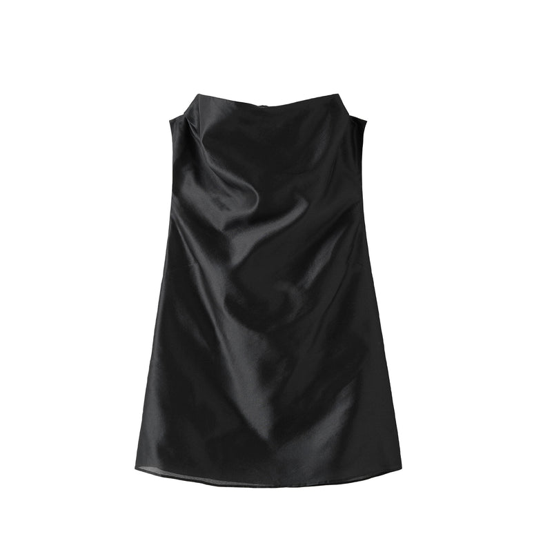 Almada Label KIERA ORGANZA TOP, Black