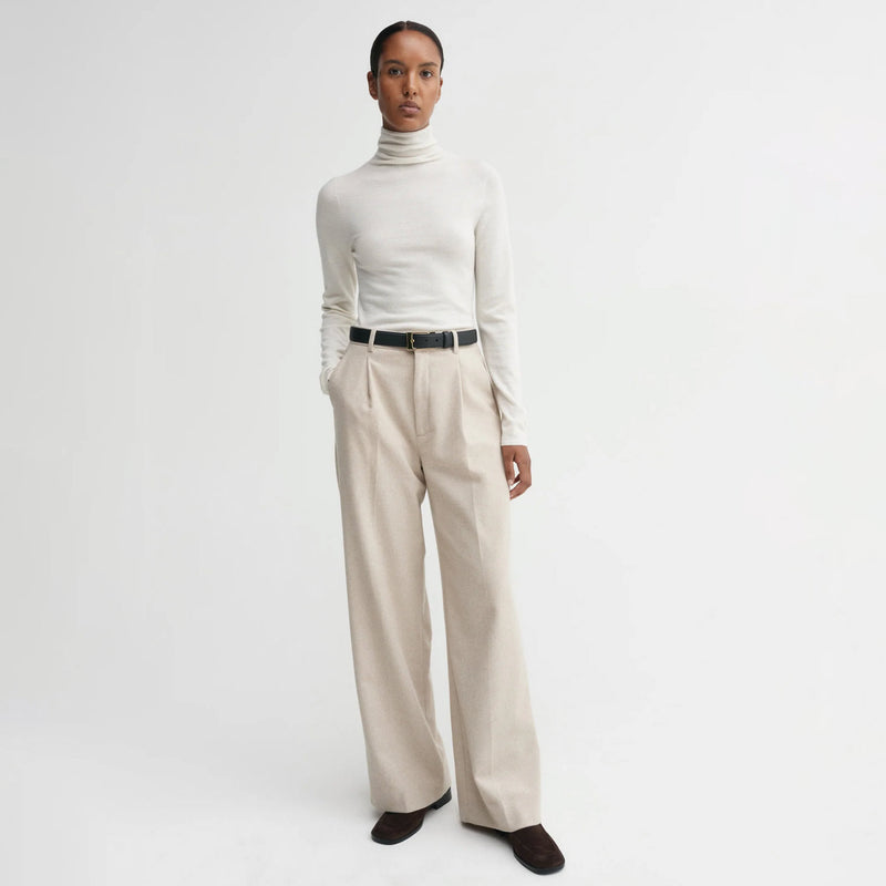 Almada Label PENNY SOFT TROUSERS, Taupe