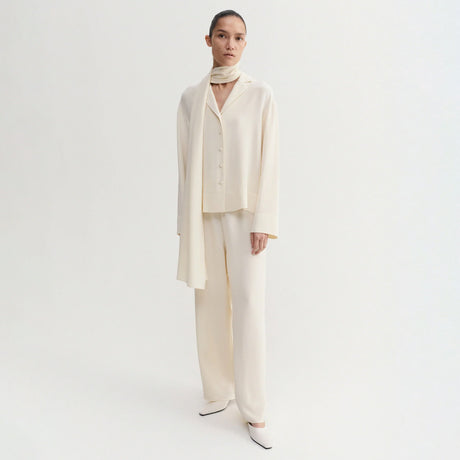 Almada Label PHILINE SILK PANTS, Vanilla