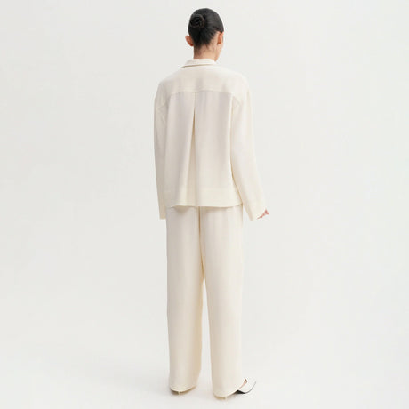 Almada Label PHILINE SILK PANTS, Vanilla