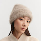 Almada Label ROE BRUSHED BEANIE, Nougat