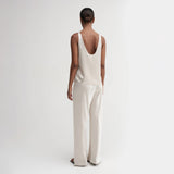 Almada Label ROMY SATIN TANK TOP, Pearl