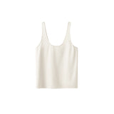 Almada Label ROMY SATIN TANK TOP, Pearl