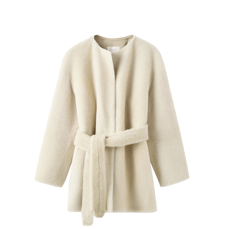 Almada Label SASHA COAT, Vanilla