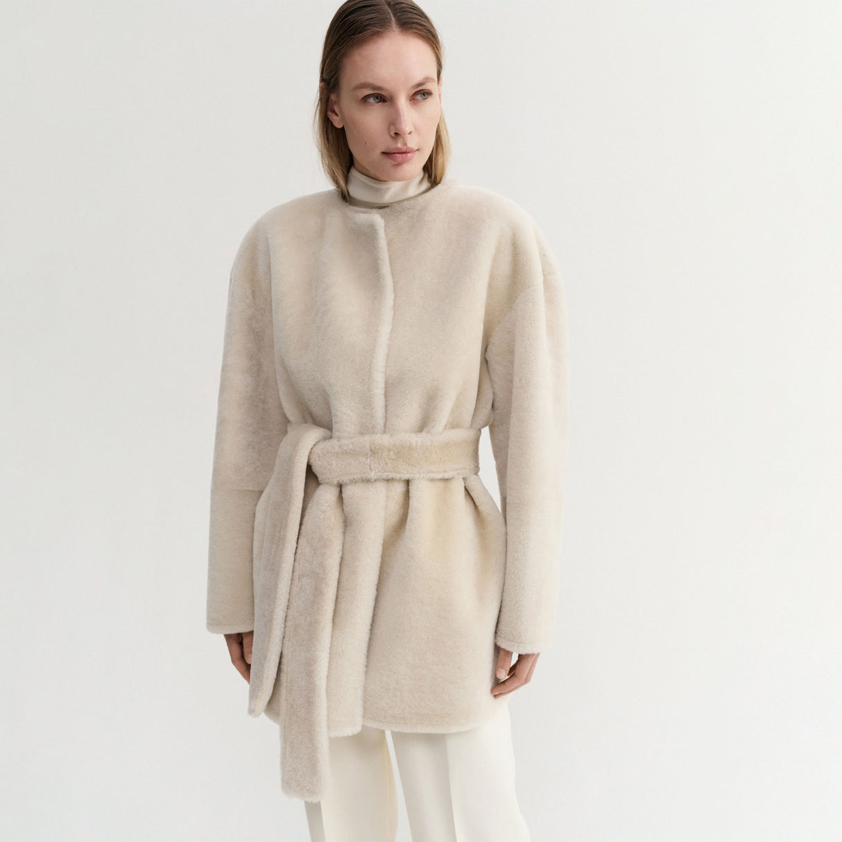 Almada Label SASHA COAT, Vanilla