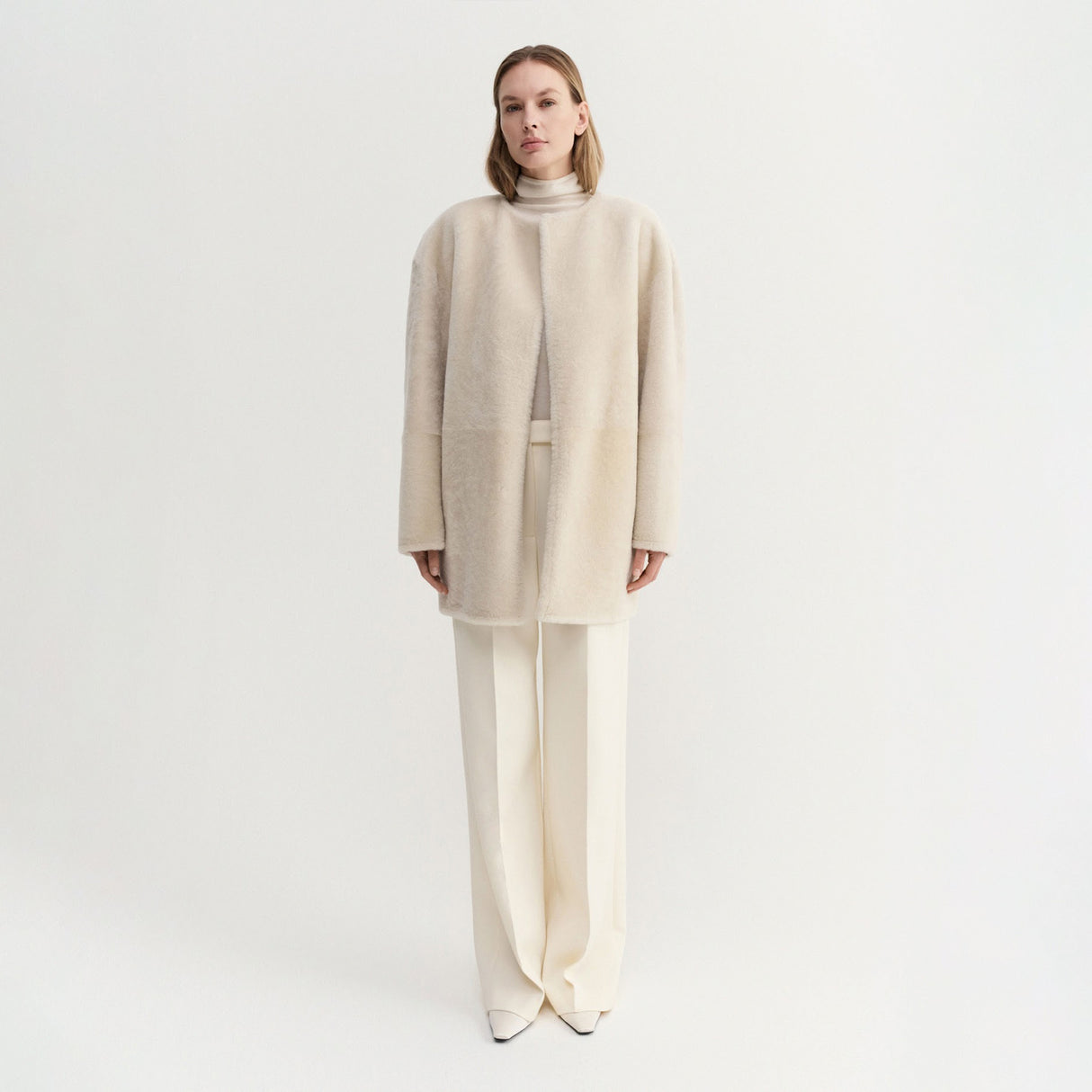 Almada Label SASHA COAT, Vanilla