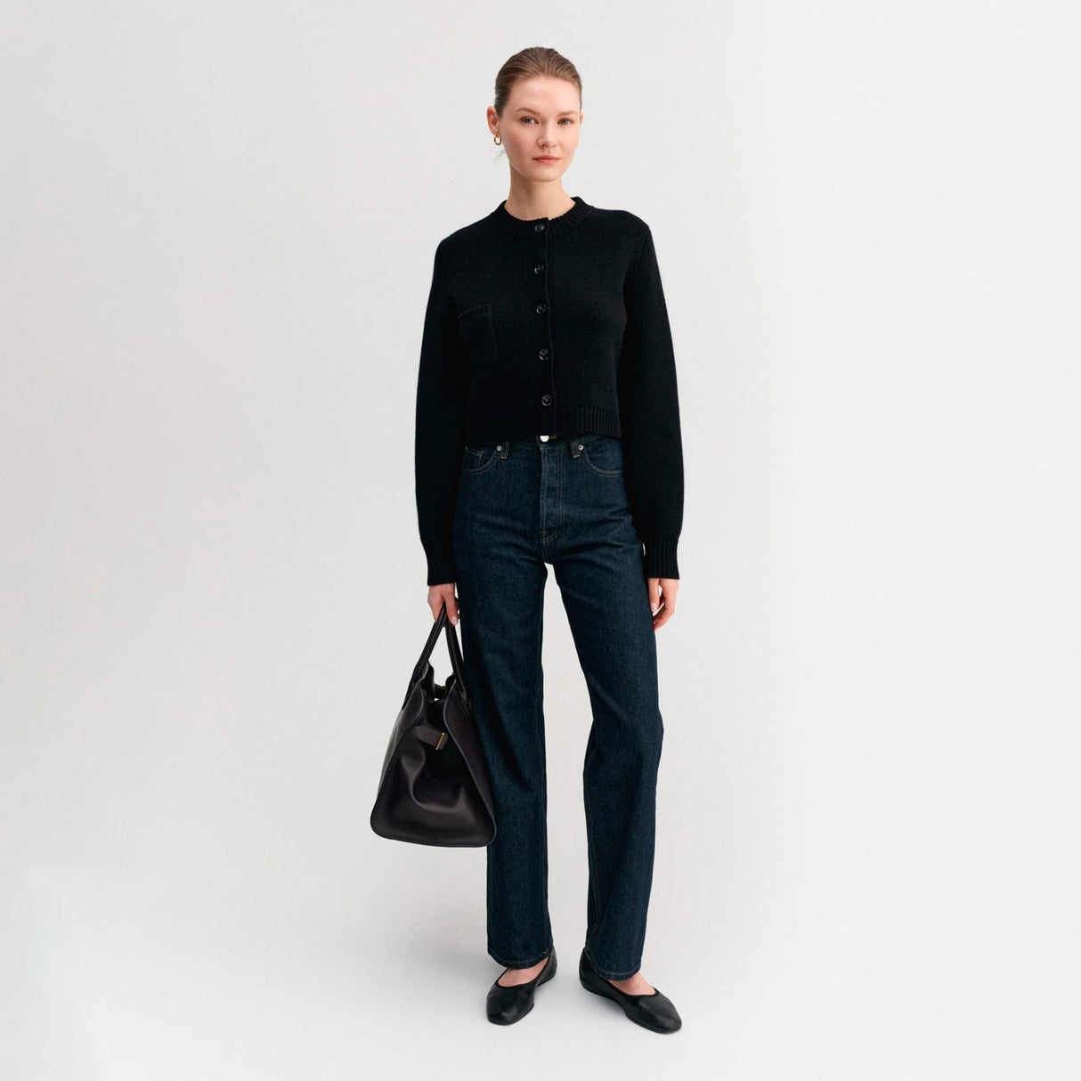 Almada Label ZOZO CARDIGAN, Black