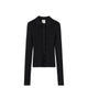 Almada Label LILI RIB CARDIGAN, Black
