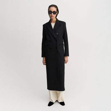 Almada Label MARGOT LONG BLAZER, Black