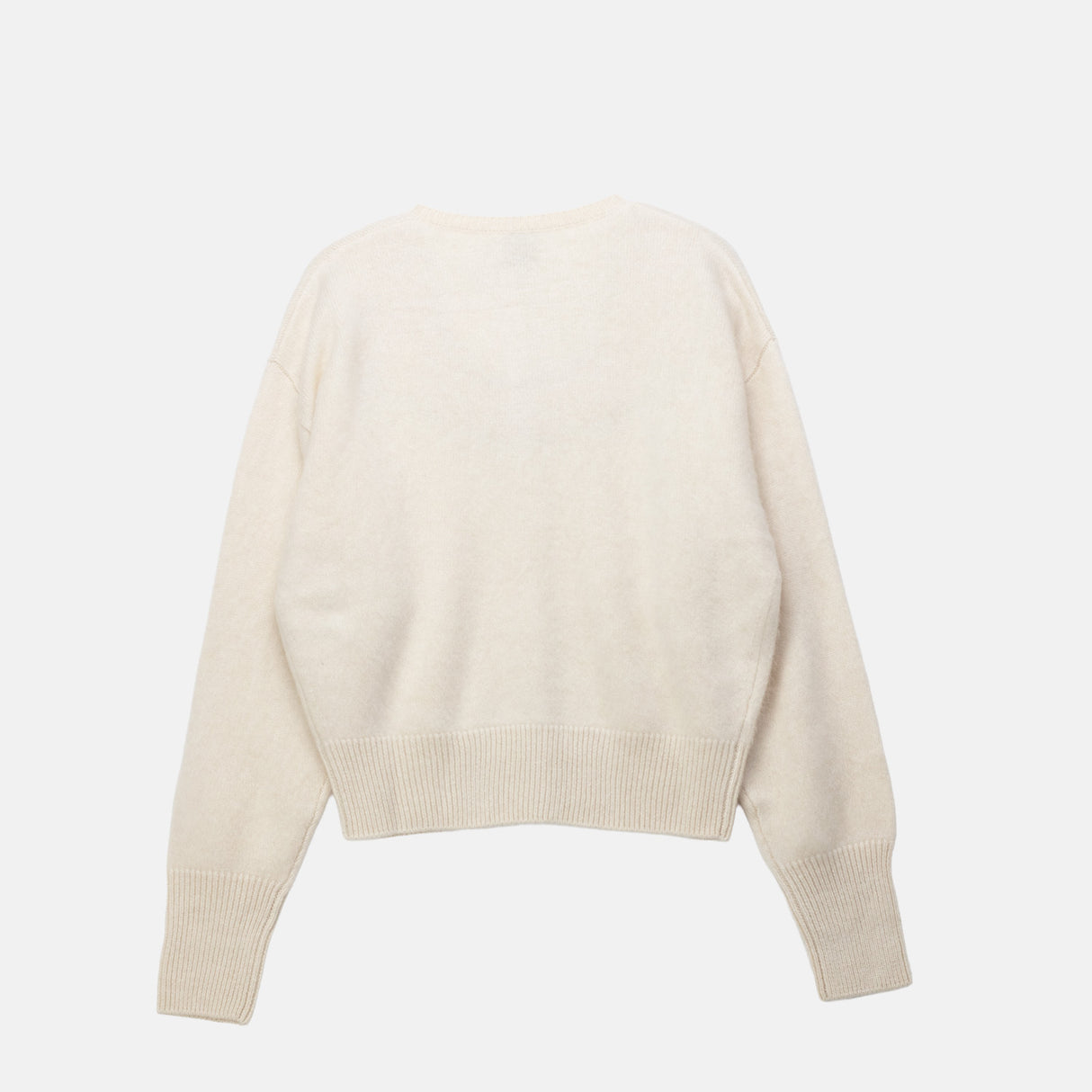 Almada Label COCO BRUSHED CARDIGAN, Vanilla