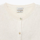Almada Label COCO BRUSHED CARDIGAN, Vanilla
