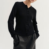 Almada Label HAYLA CARDIGAN, Black