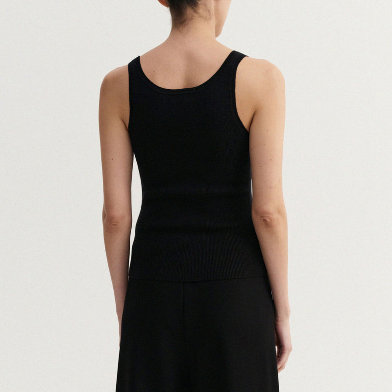 Almada Label INDY RIB TO, Black