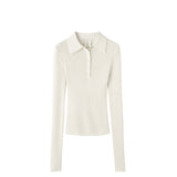 White long-sleeve shirt on a white background