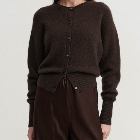 Almada label COCO CARDIGAN, Chocolate