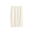 Beige skirt on a white background