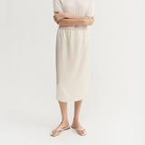 Almada Label LIU SKIRT, Vanilla