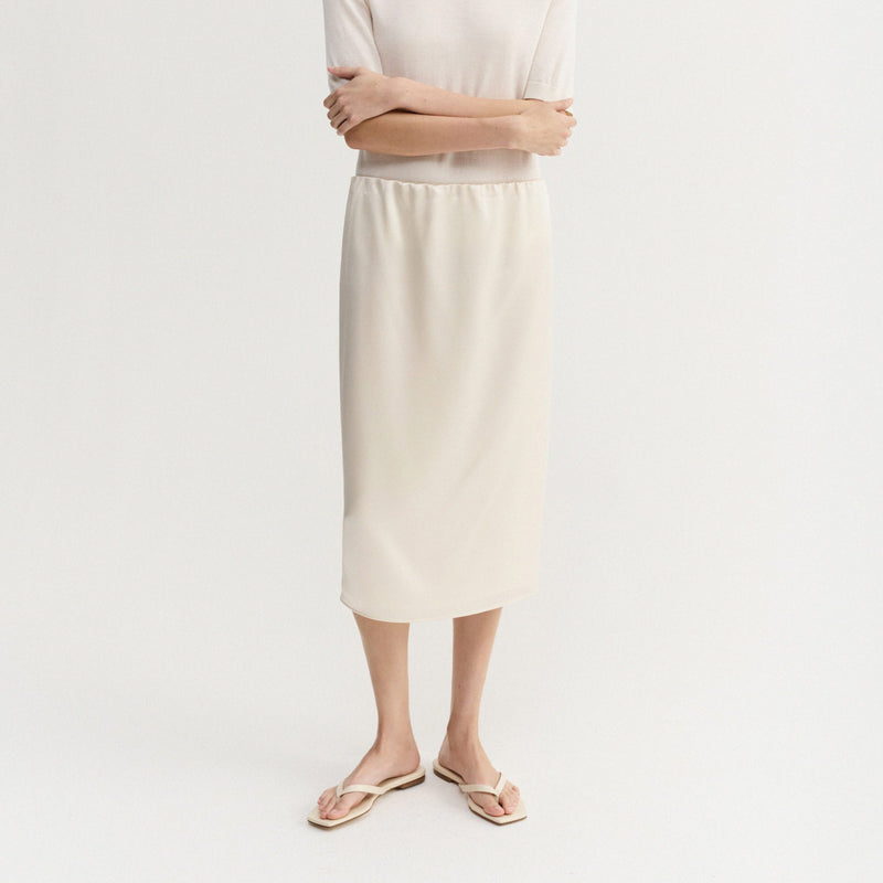 Almada Label LIU SKIRT, Vanilla