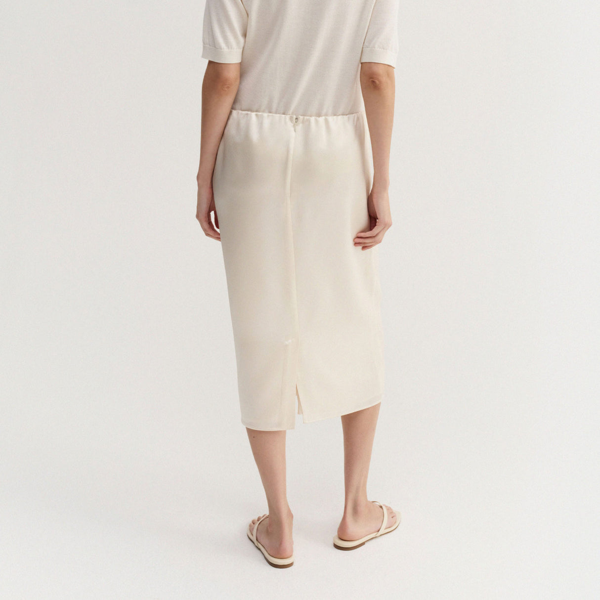 Almada Label LIU SKIRT, Vanilla