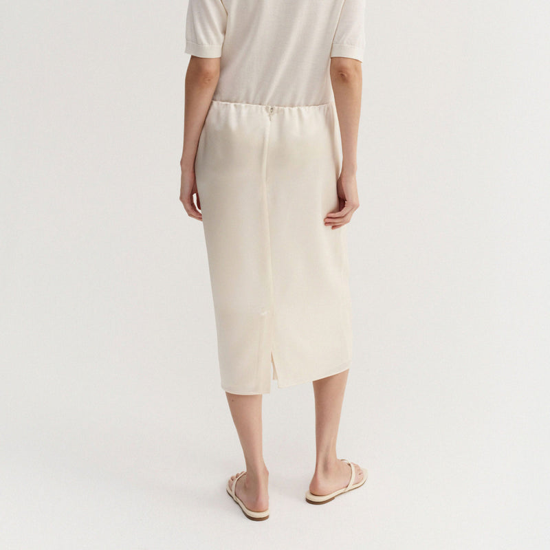 Almada Label LIU SKIRT, Vanilla