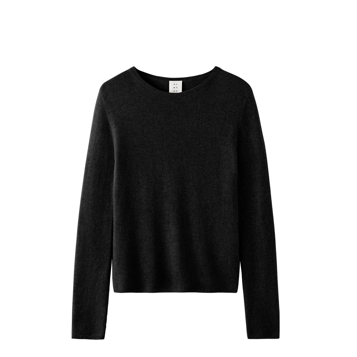 Almada Label AWA CREWNECK SWEATER, Black