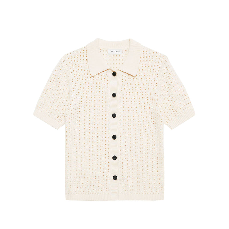 Anine Bing ALEXIS SWEATER, Cream